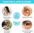 Gel Ice Pack Reusable Cooling Eye Pads and Under Patches, Hot Cold Treatment for Redness and Pain Relief