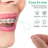 200 Pcs Dental Floss Threaders, Deep Clean Floss for Braces, Nylon Loop Design for Oral Care Tools
