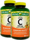 Spring Valley Vitamin C 500mg, Tropical Fruit Flavor 200 Count Tablets, Chewable Vitamin C,