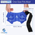 Fittest Pro Ankle Ice Pack Wrap - Reusable Ankle Cold Pack Wrap for Swelling, Hot Cold Therapy for Sprained Ankles