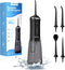 LINKEVAP Water Flosser for Teeth Pick,360ML Rechargeable Travel Oral Irrigator Cleaner,IPX7 Waterproof Daily