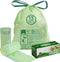 Lokingrise 13 Gallon Compostable Trash Bags with Drawstring, Heavy Duty Extra Thick 1