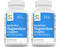 Terry Naturally BioActive Magnesium Complex - 60 Capsules, Pack of 2 with Vitamin B6 & Zinc - Non-GMO, Vegan, Gluten