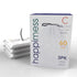 happimess HPM3000C-WHITE 13.2 Gallon Kitchen Drawstring Trash Bags, 60 Count, White, 3 Packs of 20 Liners