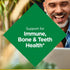Nature's Bounty High Potency Vitamin D3 5000 IU | 60 Gummies | Immune Support, Strawberry Flavor