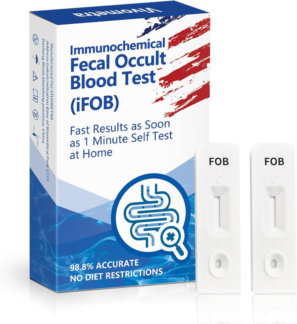 Sophbabio Colorectal Diseases Test at-Home Immunochemical Fecal Occult Blood (iFOB) Colon Screening Test