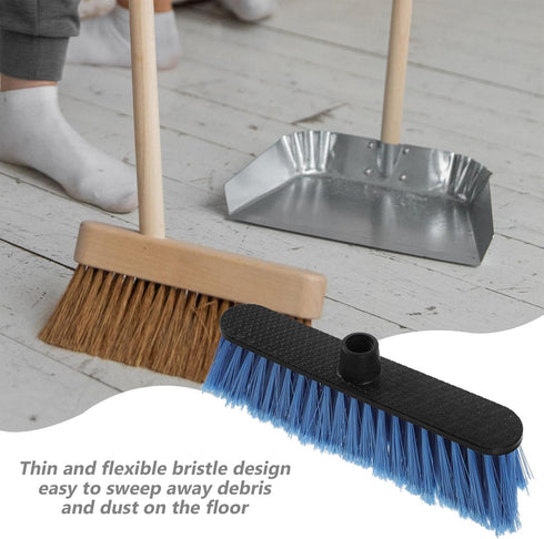 GLEAVI Plastic Indoor Broom Supplies for Sweeping, House Brooms, Garden Broom Parts, Crevice Brush