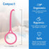 OrthoKey Aligner Remover - Clear Aligner & Retainer Removal Tool, Portable & Durable (Pink, 1-Pack)