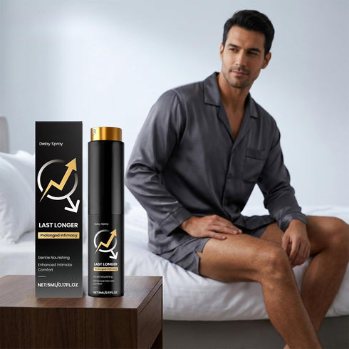Nuvilo 5ml (4pcs) Delay Spray for Men, Intimate Control Spray for Longer-Lasting Moments, Sensitivity Support