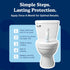 spotLESS MATERIALS Toilet Coating, Toilet Coating Spray for Ceramic and Porcelain, Water Repellent Barrier, Helps