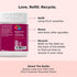 OLLY Women's Multivitamin Gummy, Berry Flavor, 130 Count, Vitamins A, D, C, E, Biotin, Folic Acid, 65 Day Supply