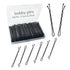 Set of 330 Pcs 2.2 Inch Black Bobby Pins, Premium Hairpins with Box for Kids, Girls and Women, All Hair Types