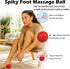 Set: Set Physical Massage Therapy Ball Lacrosse & Spiky Ball for Myofascial Release, Plantar Fasciitis, Stress Relief