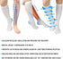 MENG YU QIAN XUN Hole,15-20mmHg TED Hose Compression Stockings for Women & Men,Anti Embolism Knee-High | Thigh High