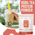 Classic Milk Tea Boba Protein Powder - Whey Protein Isolate - 26g Grass Fed Protein - No Added Sugar