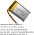 1000mAh 3.7V Battery Replacement for ASUS ROG Strix Fusion 700, Turtle Beach Stealth Headsets, JBL TOUR ONE