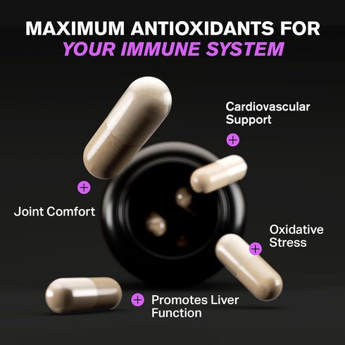 1000mg Glutathione Supplement - Reduced Liposomal Glutathione with Alpha Lipoic Acid, 120 Vegetarian Capsules