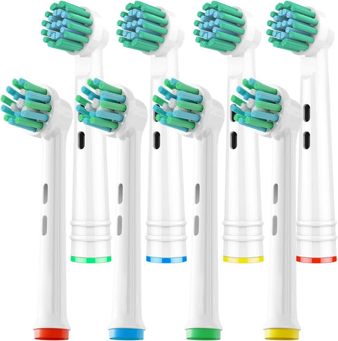 GENKENT 8 Pack Replacement Toothbrush Heads for Oral B Braun Pro 1000/500/1500/3000/5000/6000