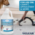 SNOW WHITE Carpet Cleaner Shampoo Solution for Rug Extracting, Removes Tough Stains and Odors, 1 Gallon