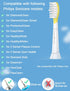 FutulkyUS Kids Toothbrush Replacement Heads for Philips Sonicare, Soft Electric Brush Head for Children 8 Pack