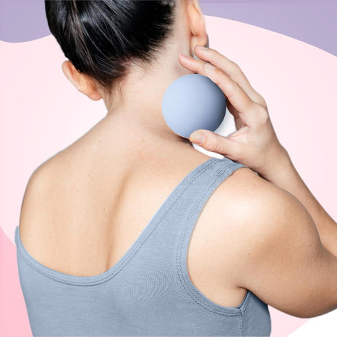 Shyyween 5 Pack Massage Lacrosse Balls for Myofascial Release, Yoga Deep Tissue Massage, Trigger Point Therapy and Foot
