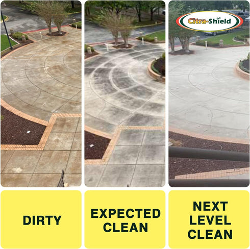 Outdoor Cleaner - Concrete Cleaner, Roof Cleaner, Walls Cleaner, Headstone Cleaner, Deck and Vinyl Siding Cleaner - RTU