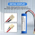 ZTHY 300-10342 Battery Replacement for Honeywell PROSIXC2W 3.6V 2480mAh Converter Panel