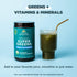 Ancient Nutrition Organic SuperGreens and Multivitamin Powder with Probiotics, 25 Servings for Digestive Support