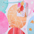 SUNCOLOR 16" Extra Large Gift Bags for Birthday Party with Tissue Paper, 2 Pack, Cupcake Design