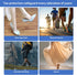 Yomanosk 30PCS Silicone Anti-Friction Toe Protector,Soft Clear Little Gel Toe Protectors Breathable Toe Covers for Men