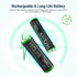 HiQuick AA AAA Rechargeable Batteries Combo - 2800mAh AA (4 Pack) and 1100mAh AAA (4 Pack), 1.2V Ni-Mh