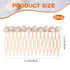 Pearl Hair Side Comb, Decorative Rhinestone Crystal Hair Clip for Women, Bridal Hair Piece