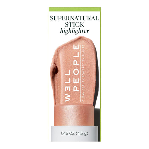 Well People Supernatural Stick Highlighter, Vegan & Cruelty-free, Highlight Stick for Hydrated Dewy Skin (Rose Glow)