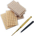 Multi-Condition Ear Seeds Acupuncture Kit, 600 Counts with eBook Placement Chart, Probe, Tweezers