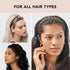 Kitsch Zig Zag Headbands, Recycled Plastic Hair Band for Men & Women, Classic 90s Hair Accessories (2pc)