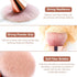 Super Large Mineral Powder Brush Set - 2 Pcs Bronzer Kabuki Makeup Brush & Soft Fluffy Foundation Brush