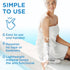 100% Waterproof Cast Covers for Shower Arm - Tight Seal - 3pk Adult Reusable Cast Protectors