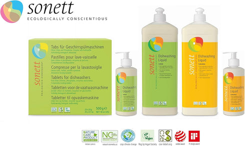 Sonett Organic Dishwashing Liquid, Calendula, 10 Fl.Oz, Certified Organically Grown