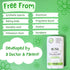 MONA 100% Natural Deodorant for Kids, No Baking Soda or Aluminum, Hypoallergenic & Vegan, HONEYDEW 1.76 Oz