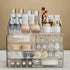 ZHIAI Stackable Storage Drawers, Clear Acrylic Bathroom Counter Organizer for Makeup, Kitchen, Home Storage