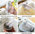 TsuvyXeg Set 2pcs Cleaning Brush Kitchen Scrub Hard Bristle Brushes Tool for Narrow Spaces Grease Grime