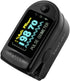 FL-350 Pulse Oximeter with Carrying Case, Batteries & Lanyard, Black