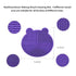 Silicon Makeup Brush Cleaner Mat with Brush Drying Manual - Cosmetic Brush Cleaning Pad + Quick Color Removal Sponge