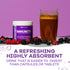 Immune Support Supplement - Vegan Superfood Powder with Elderberry, Turmeric, Vitamin C & B12 (Berry)