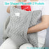 HapiPoppy 2 Tummy Star Shape Hysterectomy Recovery Pillowy for Hysterectomy Recovery Must Haves with Pockets Products