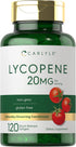 Carlyle Lycopene 20 mg, 120 Softgels, Non-GMO & Gluten Free Supplement