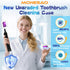 MONESAO Toothbrush Sanitizer Case, Portable Mini Toothbrush Covers with Holder, Rechargeable Travel Home Toothbrush