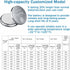 Taysing 25 Pack 3V CR2450 ECR2450 High Capacity Lithium Button Coin Cell Batteries Used in Most Electronic Devices