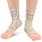 INDEEMAX Copper Infused Ankle Brace for Sprained Ankle, Ankle Compression Sleeve Support