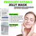 Jelly Mask Powder for Facials, Kiwi Fruit Oil Control, Professional Peel Off Hydro Face Mask Powder, 23 Fl Oz
